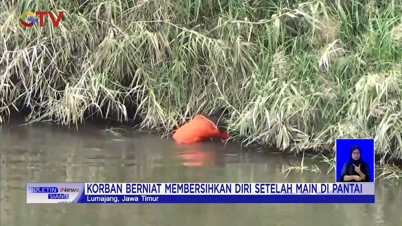 Seorang Bocah Terseret Arus Sungai di Kawasan Wisata Lumajang, Jawa Timur #BuletiniNewsSiang 11/05