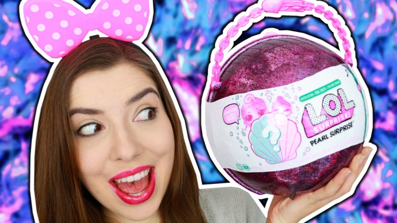 LOL SURPRISE PEARL PO POLSKU FIOLETOWA WIELKA KULA LOL PEARL SURPRISE WAVE 2