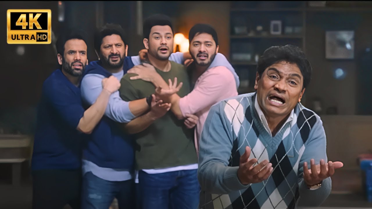 Johnny Lever, Arshad Warsi और Ajay Devgn की Top Best Comedy - Golmaal Again - Indian Comedy