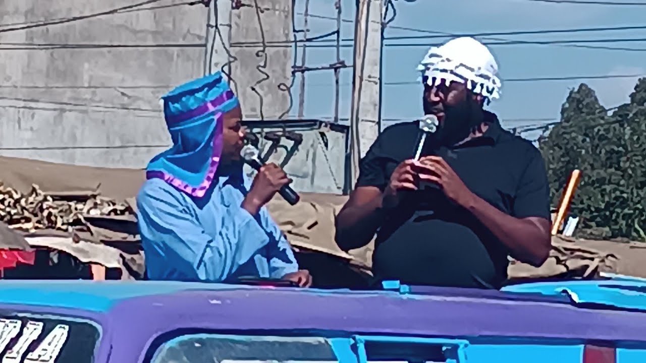OVERTURN MESSAGE AT DAGORETI MARKET. NGANGA WA KABARI AND RUCO MWANGI.