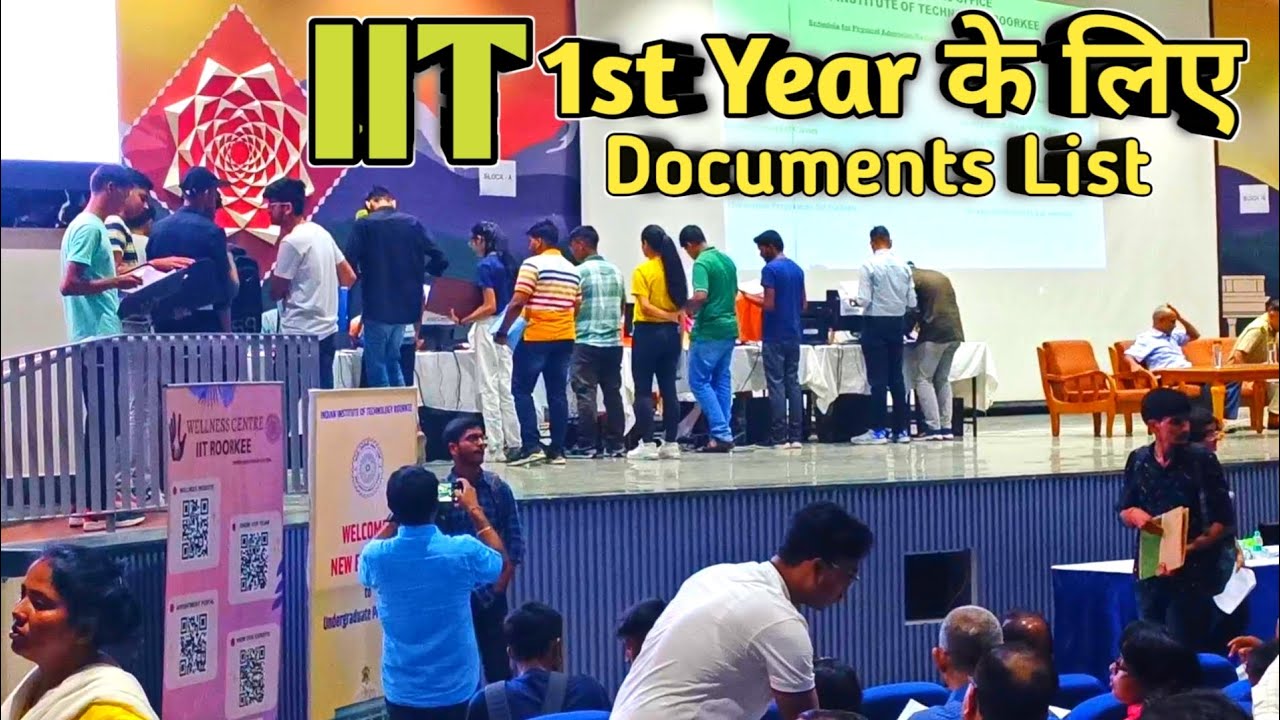 IIT 1st Year के लिए Compulsary Documents जान लो आज। Documents Required For Admission In IIT 2023।।