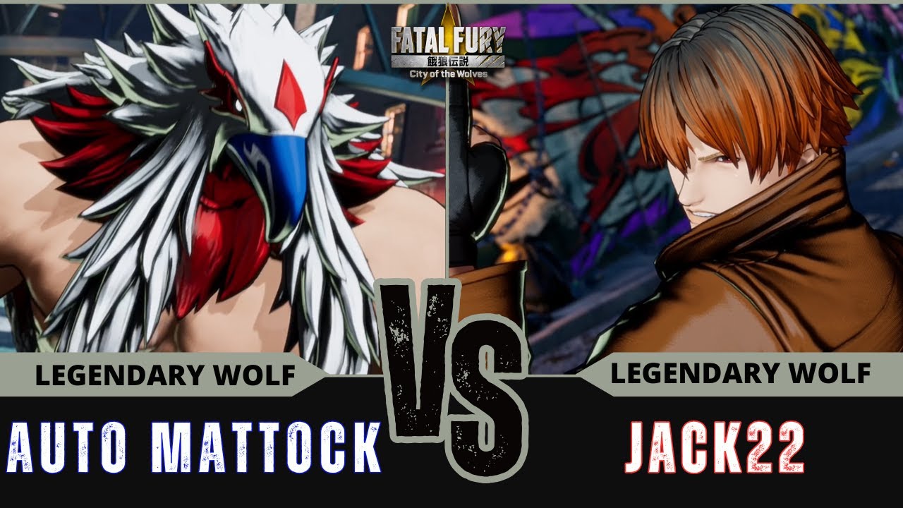 FF:CotW 🐺 AUTO MATTOCK (Tizoc) vs JACK22 (Rock Howard)⭐Replay Match - FATAL FURY: CotW - 1/26