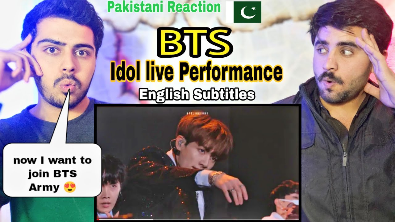 Живое выступление BTS Idol || Реакция пакистанцев