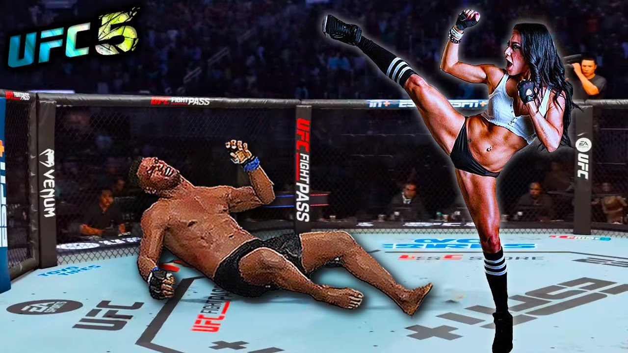Mike Tyson vs. Zipporah Fighter (EA sports UFC 5)