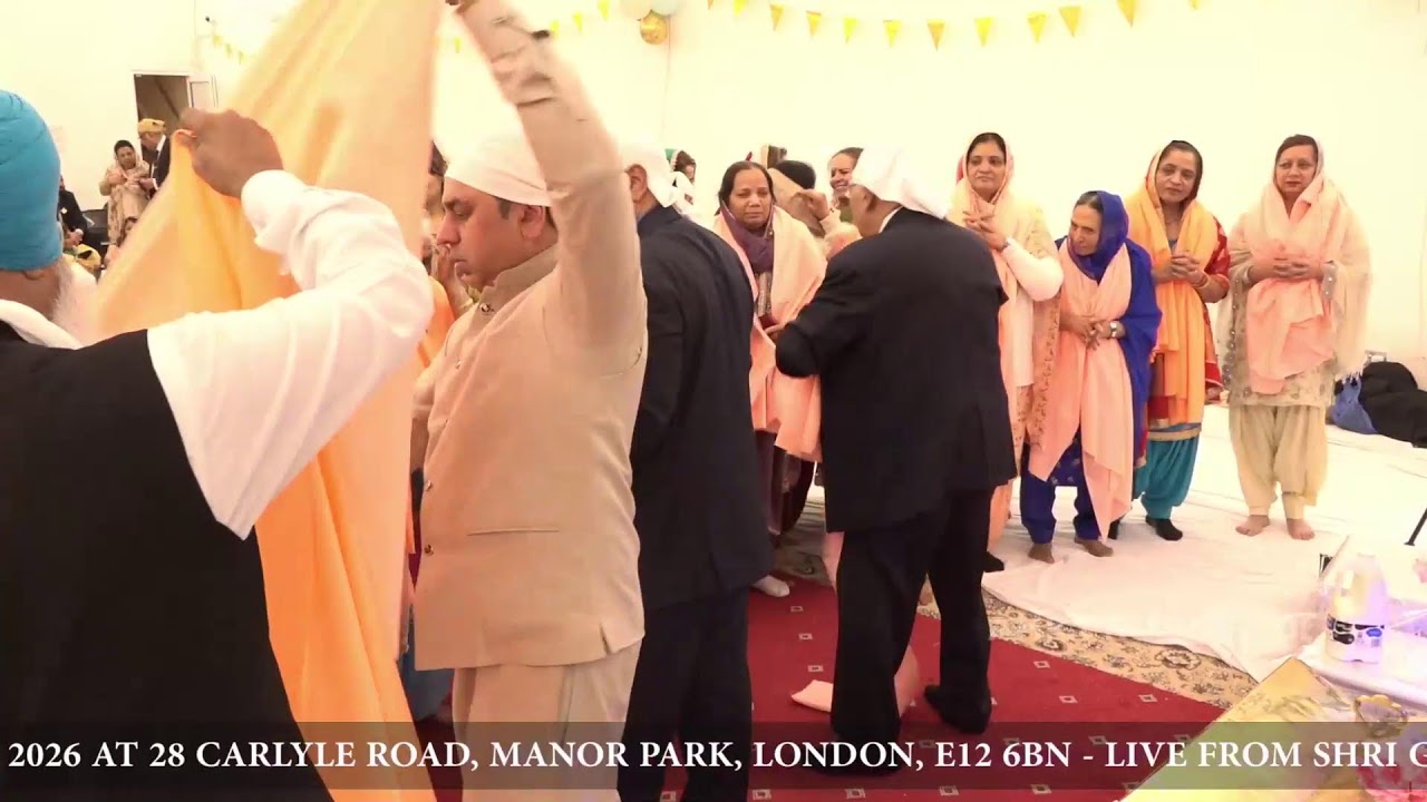 LIVE FROM SHRI GURU RAVIDASS TEMPLE MANOR PARK LONDON 22-02-2026