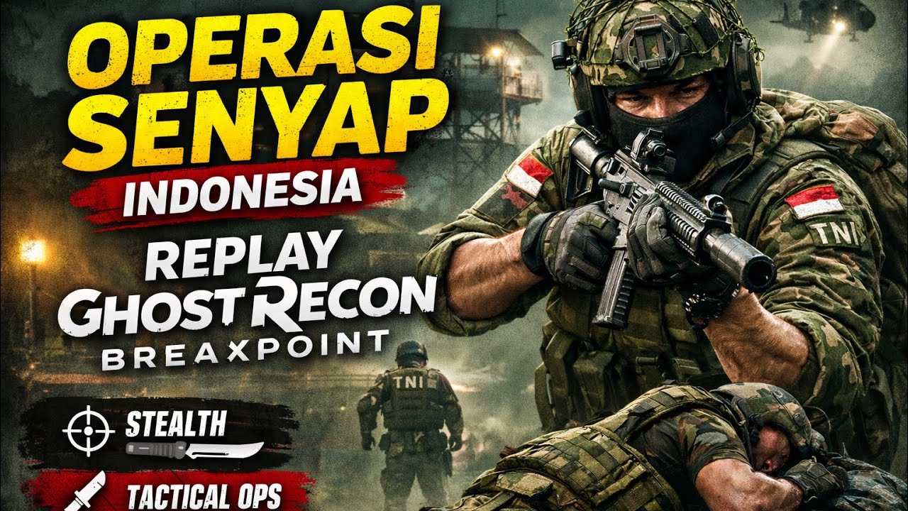 GHOST RECON BREAKPOINT | NO RAMBO ❌ Full Stealth Kadang Juga Rusuh Ghost Recon Breakpoint 🔥  🔥