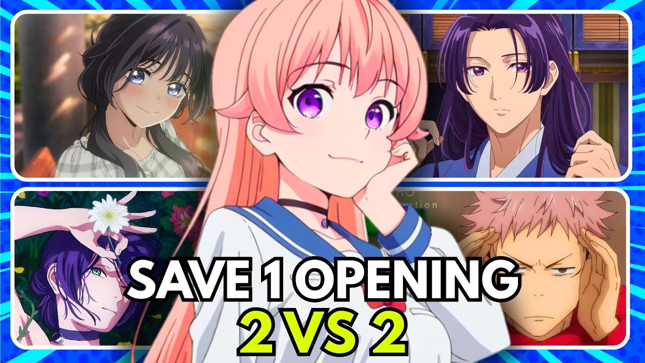 ANIME OPENING BATTLE | 2 VS 2 ✅❌ [Boys VS Girls Edition]
