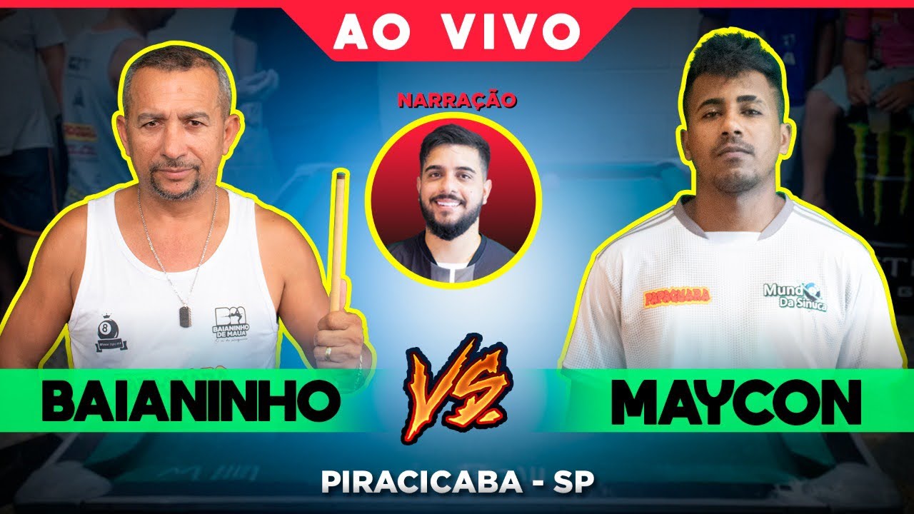 Baianinho x Maycon jogo de Bolinho