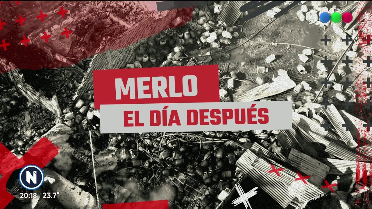 MERLO, EL D&Iacute;A DESPU&Eacute;S DE LA CAT&Aacute;STROFE: 