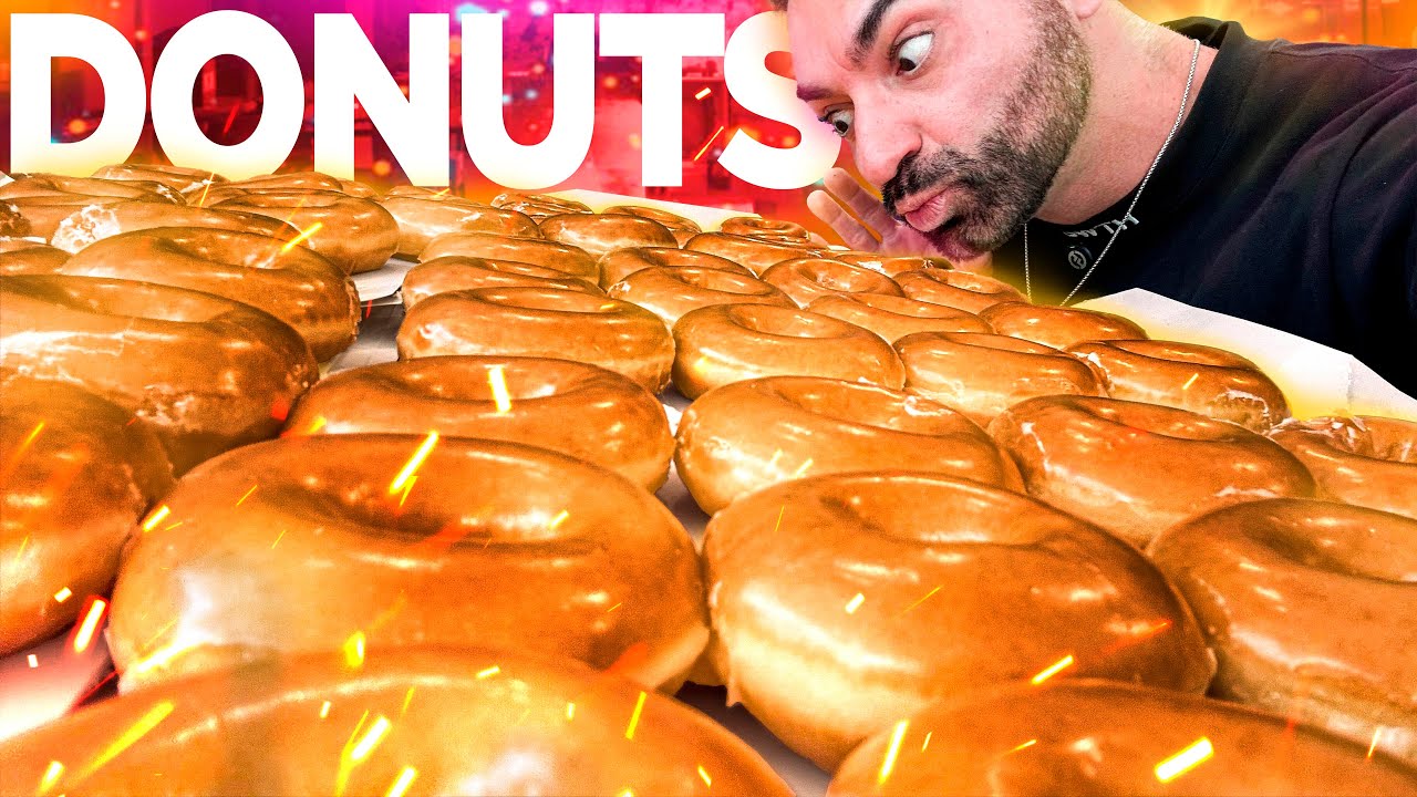 11.400 KCAL de DONUTS | Krispy KREME - O melhor do mundo!
