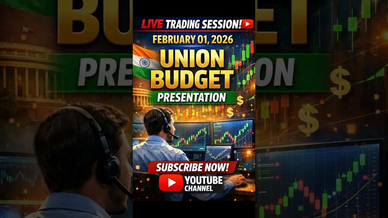Live Trading Session on February 01, 2026 - Presentation of Union Budget 