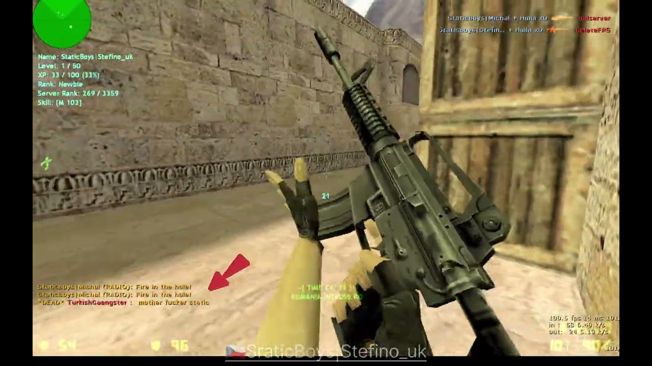 CS1.6 | StaticBoys|stefino_uk | Gameplay #cs #counterstrike #games 