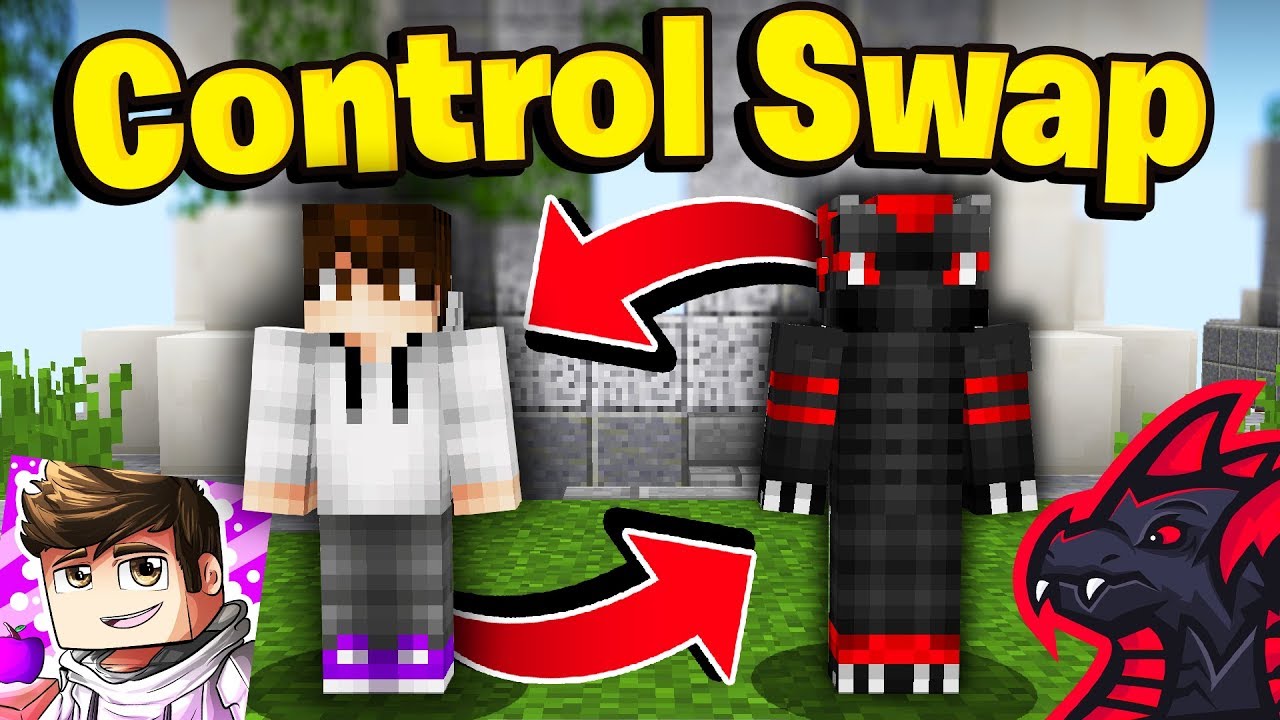 CONTROL SWAP 1v1 CHALLENGE vs SuchSpeed (Minecraft Skywars)