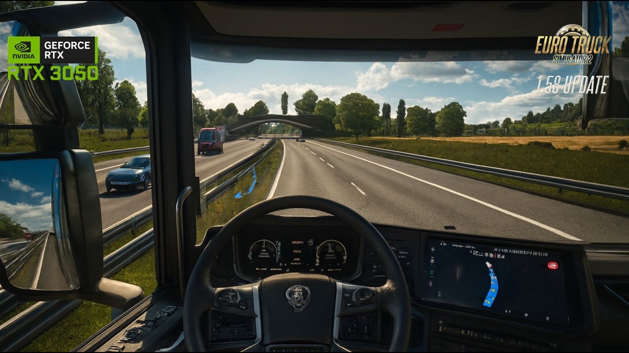 😱SCANIA ON TWO WHEELS! I almost flipped 25 tons of milk to Riga🇱🇻 To Paris🇫🇷! | ETS2 1.58 NEW UPDATE
