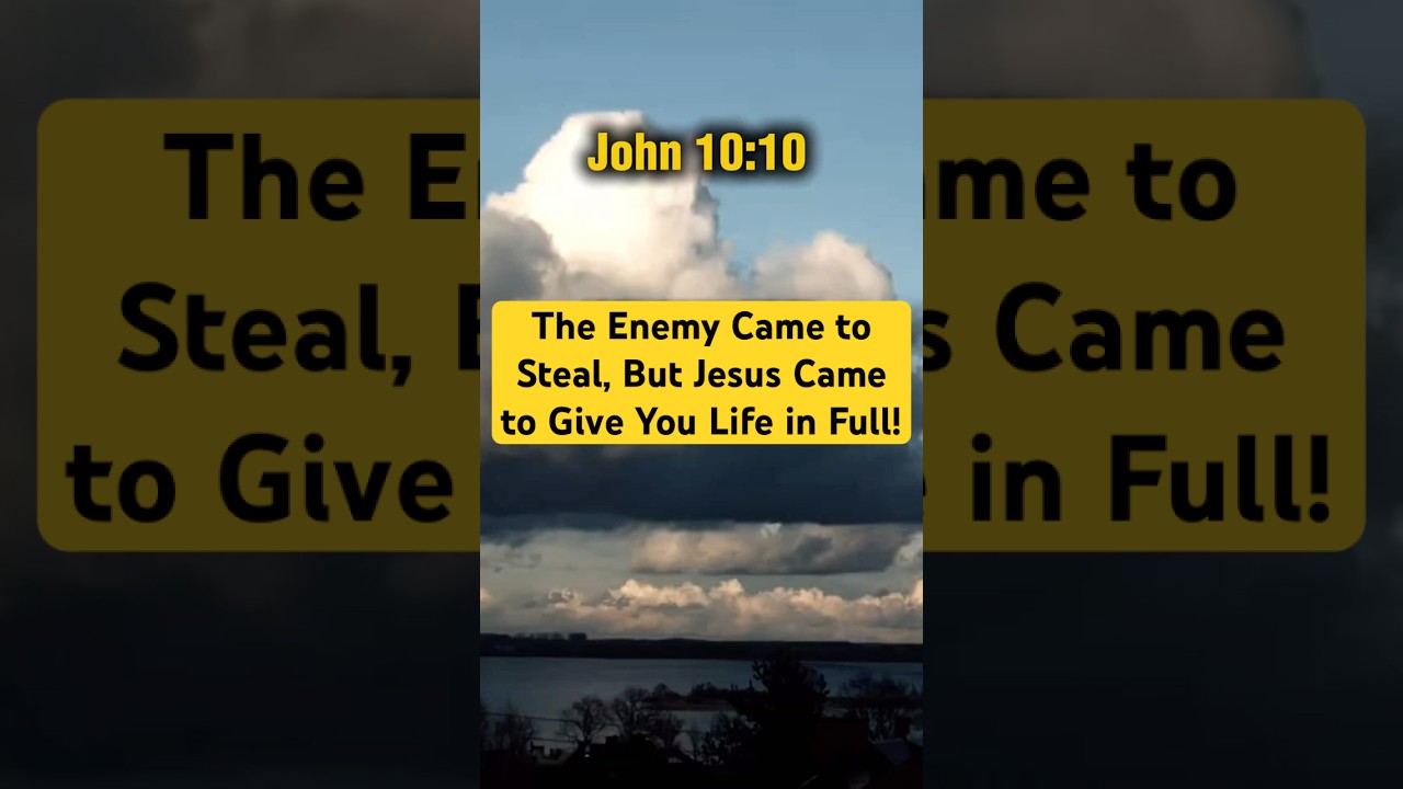 Living the Abundant Life Jesus Promised | John 10:10 Explained #john1010 #abundantlife