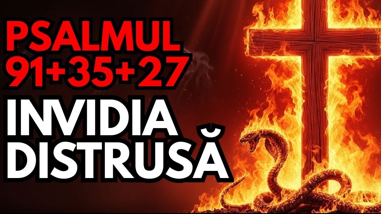 ⚔️ Psalmul 91+35+27 ACTIVEAZĂ un zid de foc: toată invidia se întoarce la origine în 24 de ore
