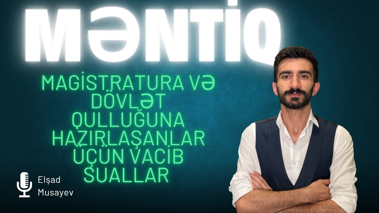 Dövlət Qulluğu məntiq sualları 