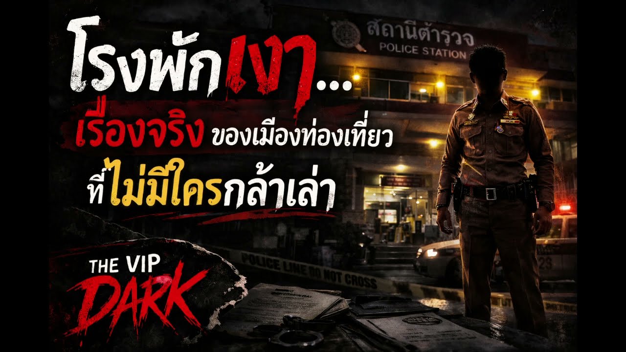 โรงพักเงา…เรื่องจริงของเมืองท่องเที่ยวที่ไม่มีใครกล้าเล่า | THE VIP DARK