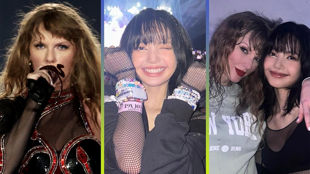BLACKPINK's Lisa Totally FANGIRLS Over Taylor Swift at Singapore Eras Tour Stop