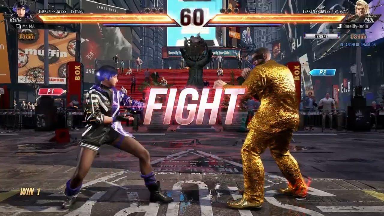 REINA VS PAUL TEKKEN 8