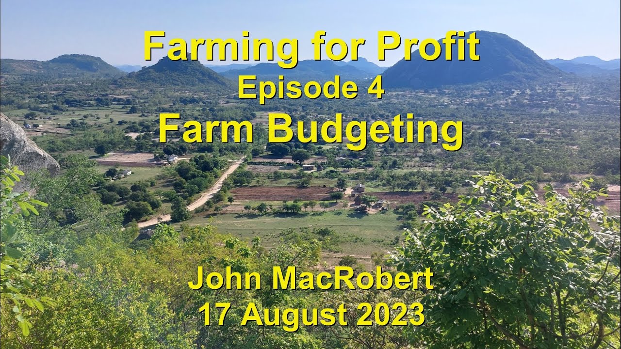 Farming for Profit: 4 Farm Budgeting