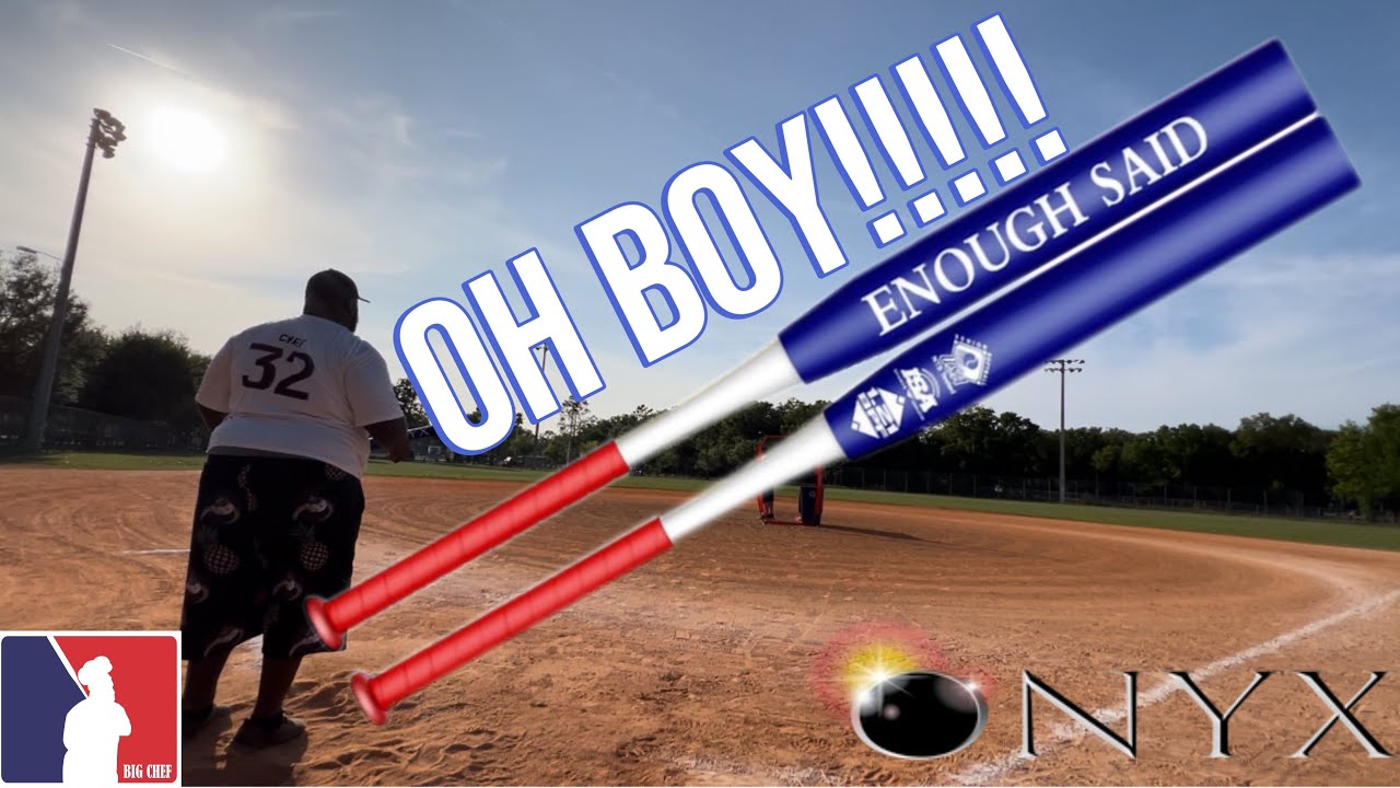 2024 Onyx Enough Said Blue End Load Senior Softball Slowpitch Bat Review