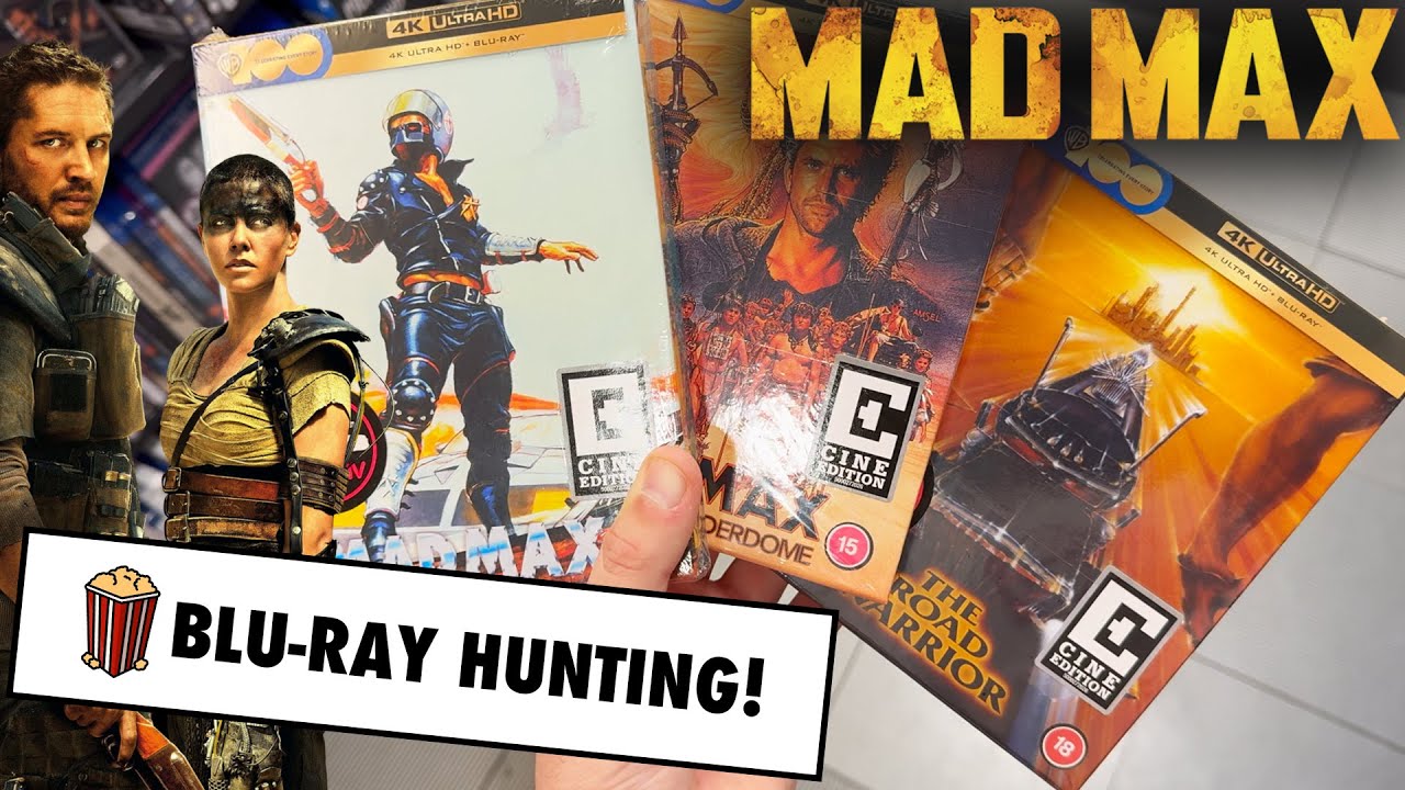 Blu-ray Hunting - FINDING MAD MAX CINE EDITIONS AT HMV & SOME MAD MAX CEX FINDS!!