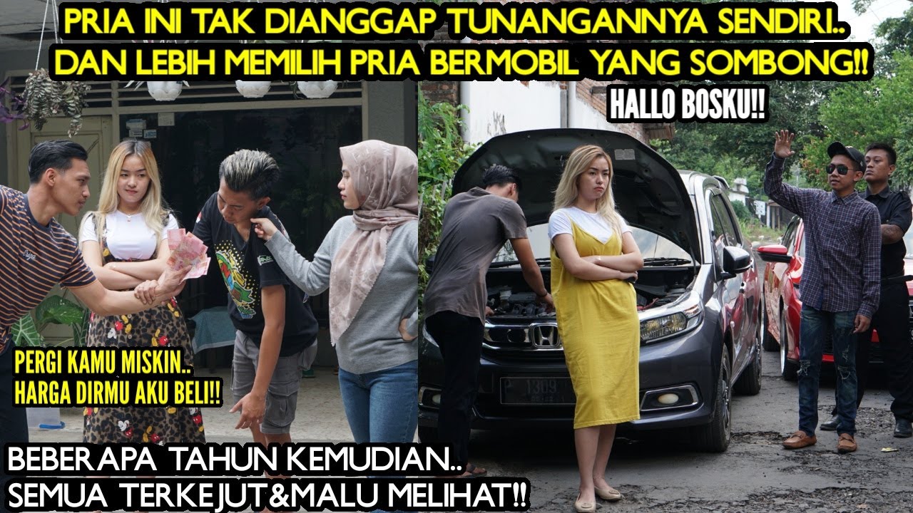 KISAH PRIA TAK DIANGGAP TUNANGANNYA SENDIRI DAN LEBIH MEMILIH PRIA BERMOBIL SOMBONG!!Tapi..