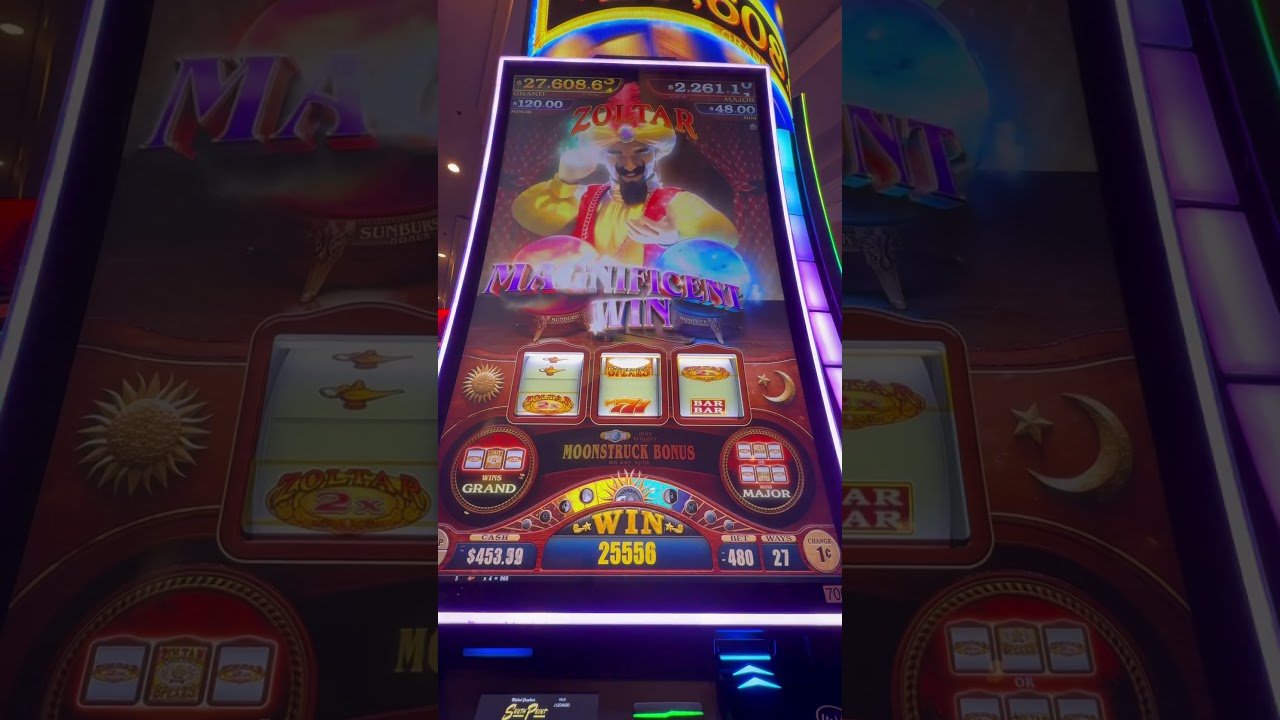 72X Zoltar Slots Line Pay at South Point Casino, Las Vegas
