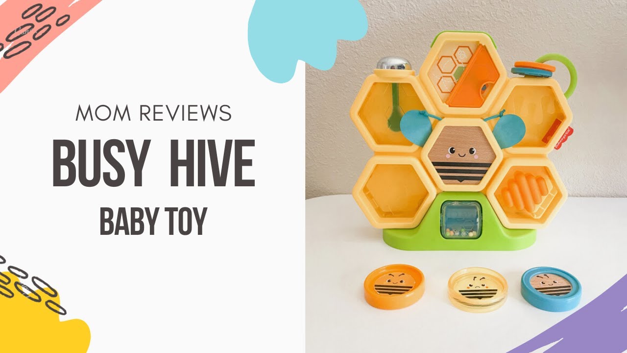 Fisher-Price Busy Activity Hive Baby Toy Mom Review - Gift Guide and Amazon Product Review