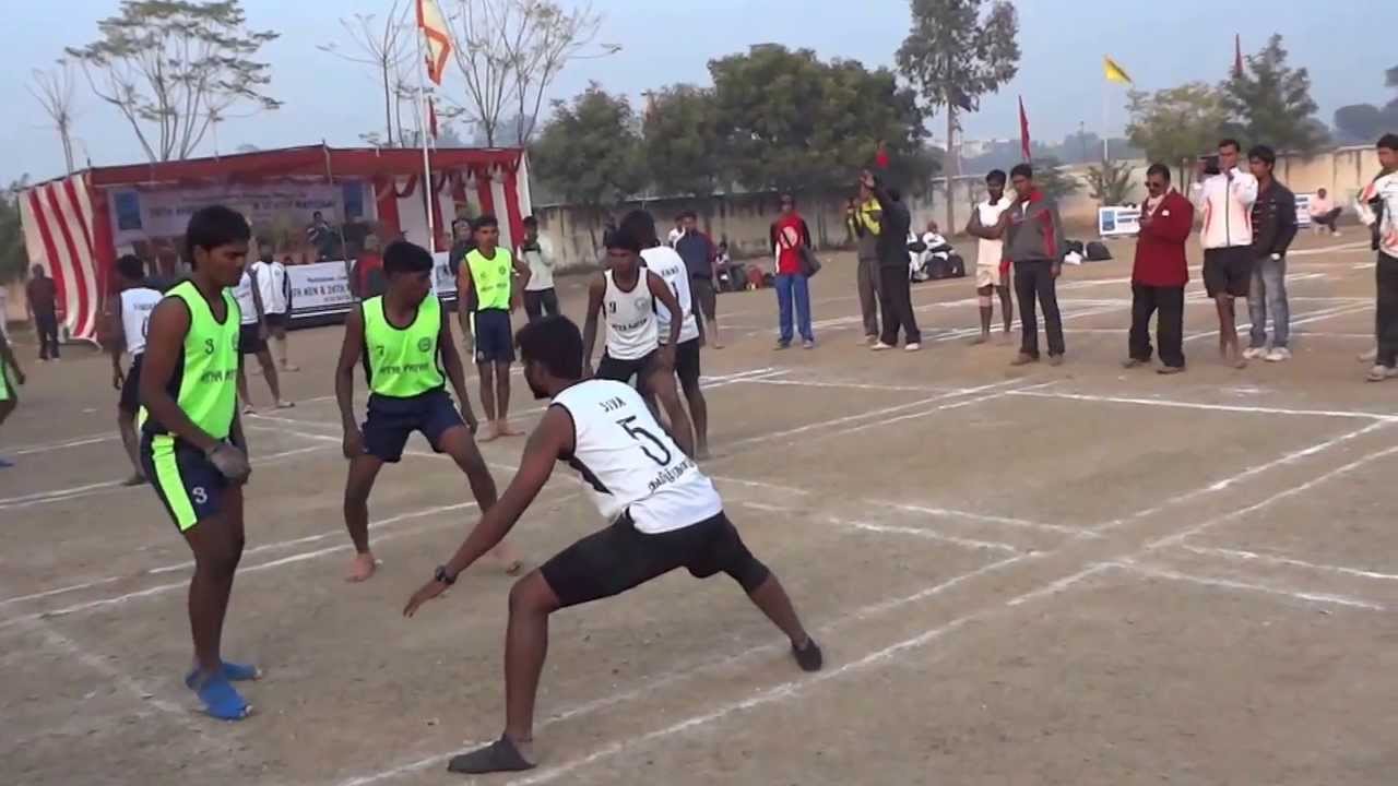 Atya Patya - Semi Finals Match - 28th Mens Senior Nationals TN vs PY 1st Set