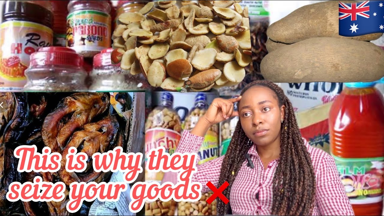 HOW TO PACKAGE AFRICAN FOODSTUFFS TO AUSTRALIA 🇦🇺 “seize-proof” | MOVING TO AUSTRALIA FROM NIGERIA
