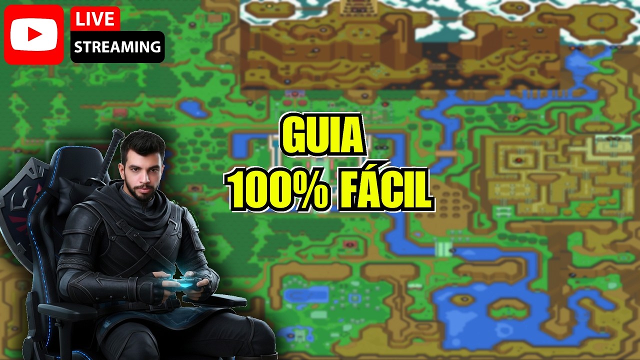 ZELDA A LINK TO THE PAST: O GUIA DEFINITIVO (Sem Enrolação!) 🛡️🔥Aprenda a zerar 100% nesta Live 🔴