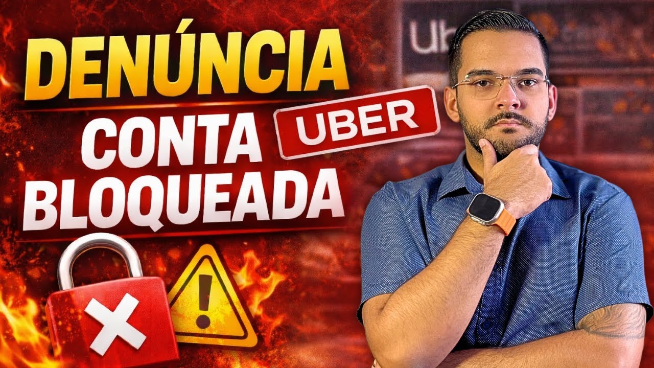 UMA DENÚNCIA PODE ACABAR COM SUA CONTA NA UBER