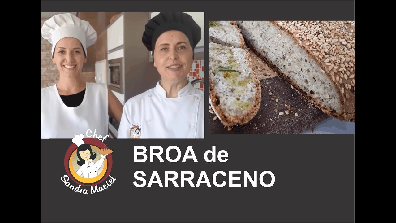 BROA DE SARRACENO SEM GLÚTEN (sem lactose, sem leite, sem farinha de trigo)!