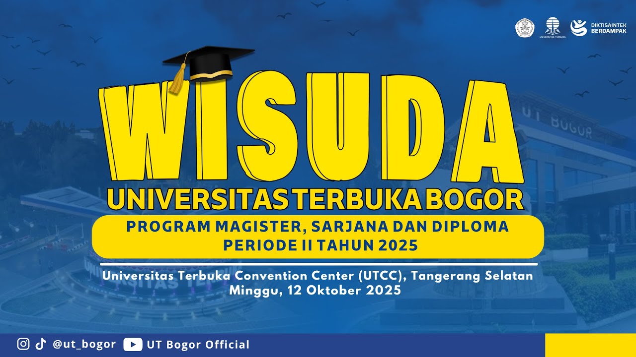 WISUDA DAERAH UT BOGOR PERIODE II TAHUN 2025