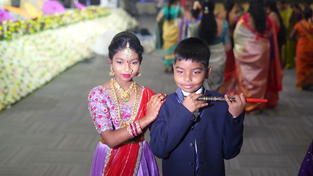 & Hiya's Halfsaree Ceremony | Grand Celebrations | YJN PHotography | #4k Cinematic | Karnataka