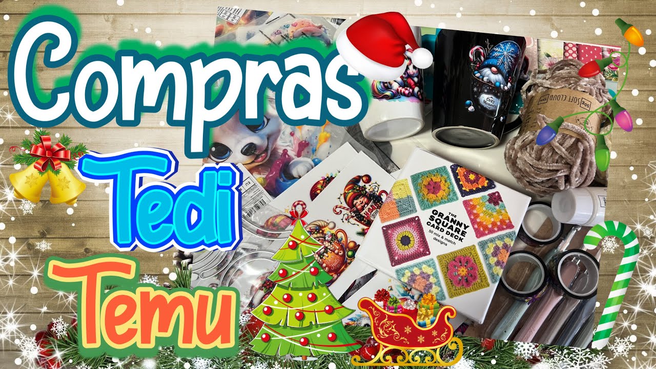 COMPRAS en TEDI y TEMU 🛍️🤩