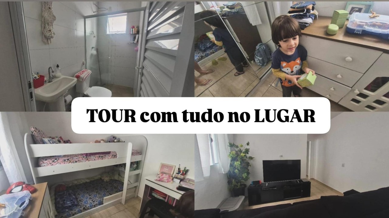 Mostrei cada CANTINHO está quase tudo no lugar - Quero DECORAR agora