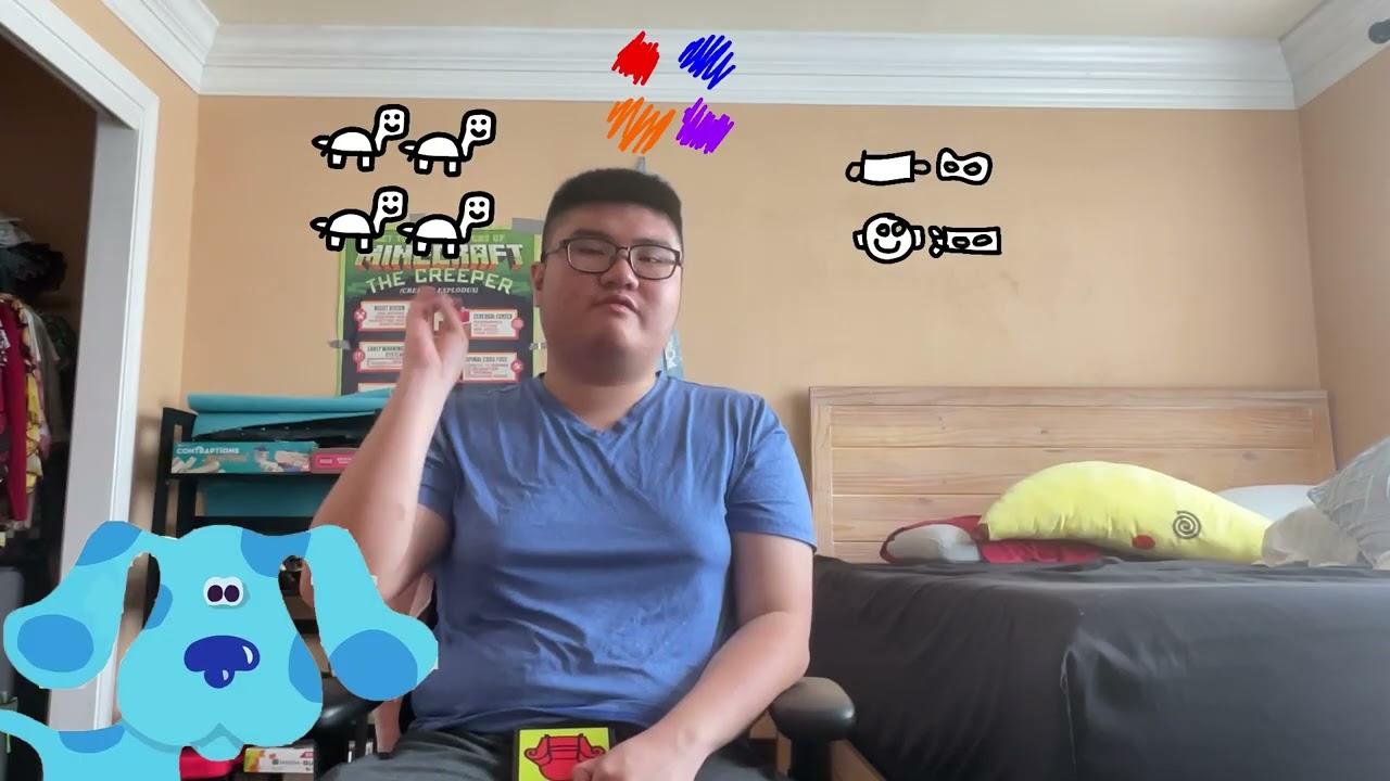 Blue's Clues: Thinking Time Segment: (What Nickelodeon show does Blue hate?)