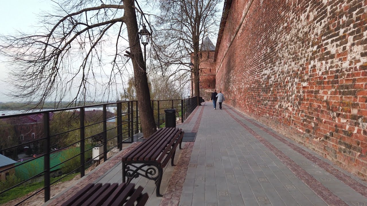 Нижний Новгород. Кремль и набережная [ 4k 60 fps ] Nizhny Novgorod. Kremlin and embankment.
