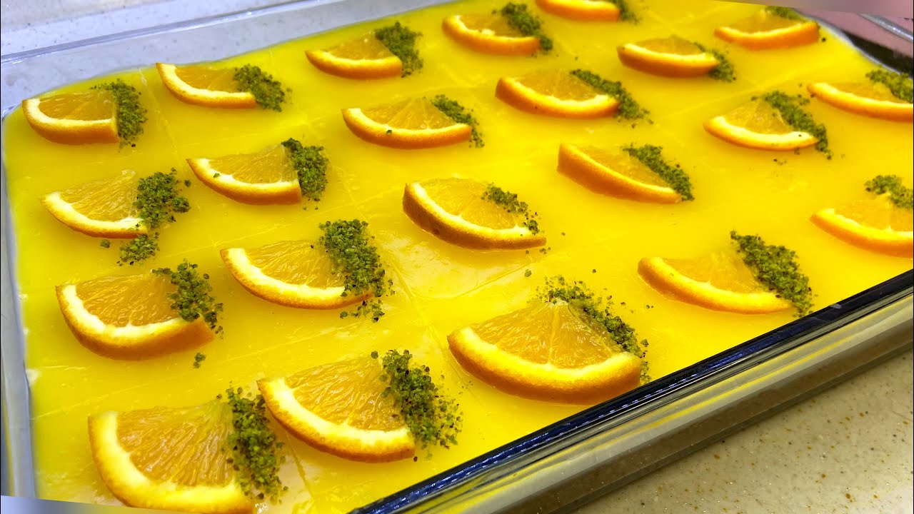 KESİNLİKLE DENEYİN 👌EVDEKİ MALZEMELERLE BÜYÜK BORCAMDA🍰PORTAKALI PASTA - Portakal Soslu Kek - Cake