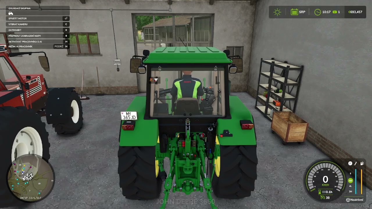 farming simulator 25 mapa chvojnica kosenie prosa.