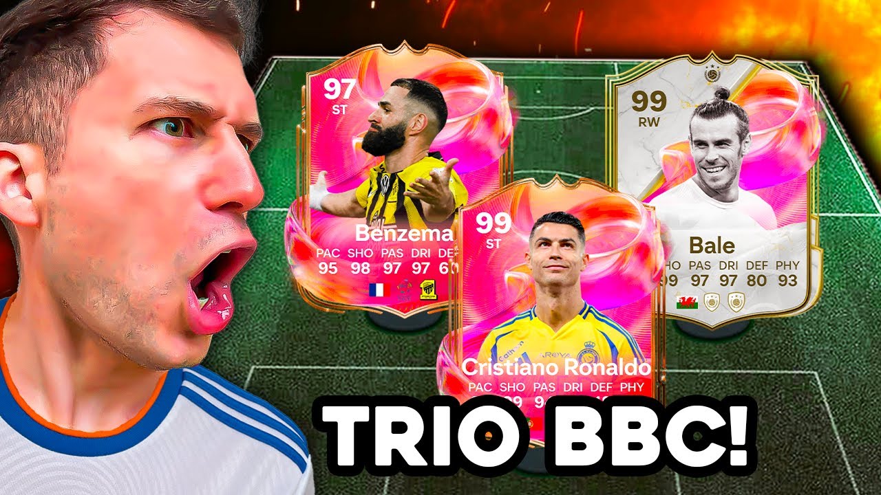 ESSA WL ME FEZ TIRAR FÉRIAS 🤬🤬 FIZ O TIME DO TRIO BBC E TUDO DO PIOR ACONTECEU! 😡😡 EA FC 25 UT BR