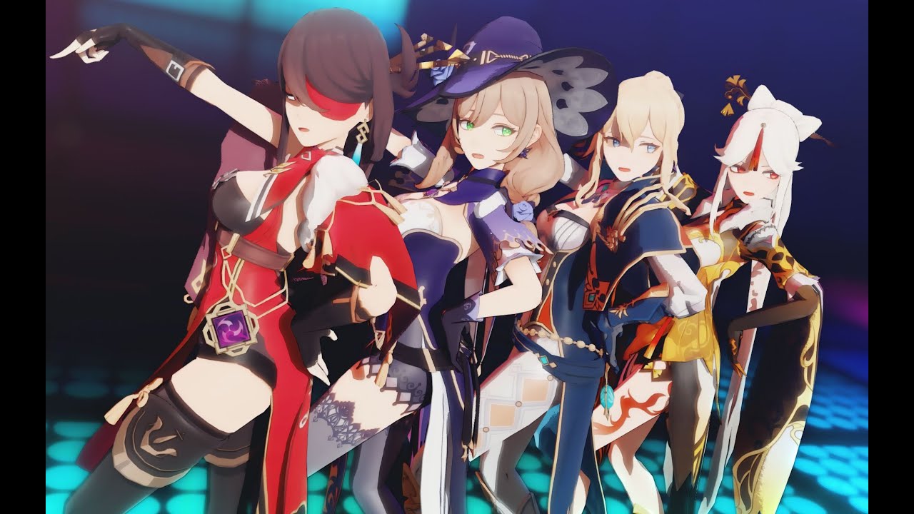 【Genshin Impact MMD/4K/60FPS】Ara Ara【Killer Lady】