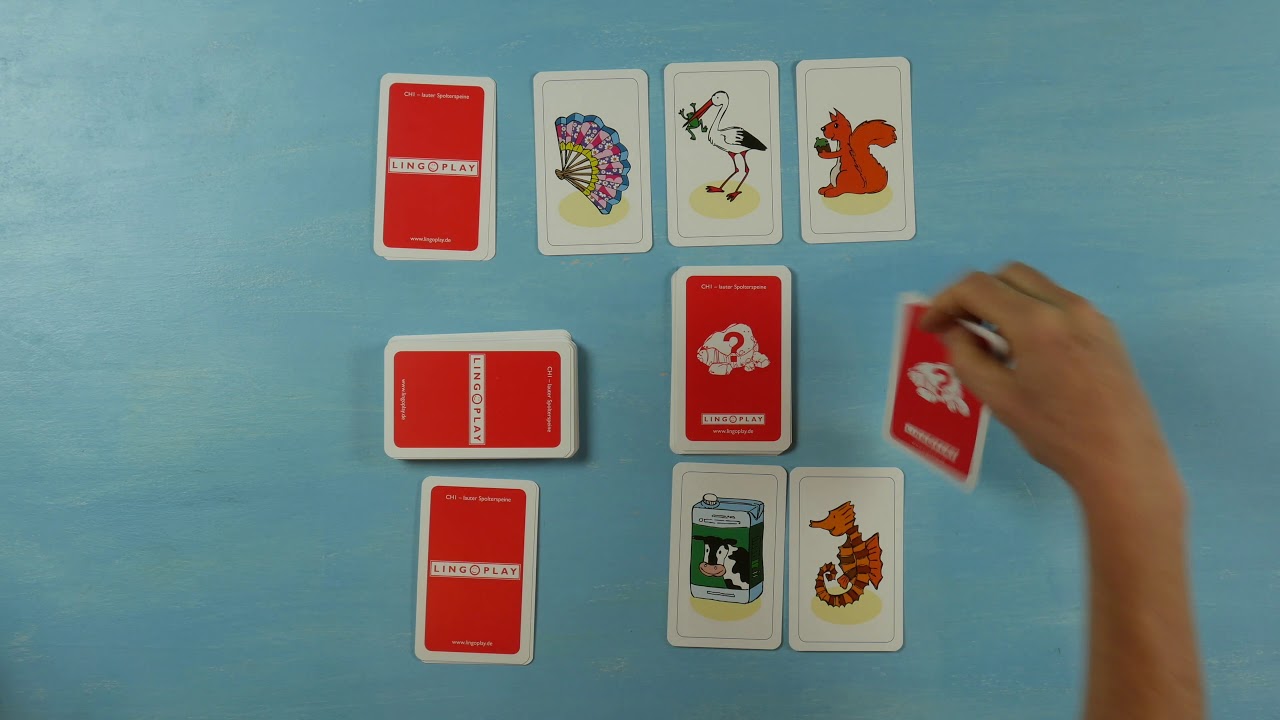 CH1-Wörter - Aussprachespiel