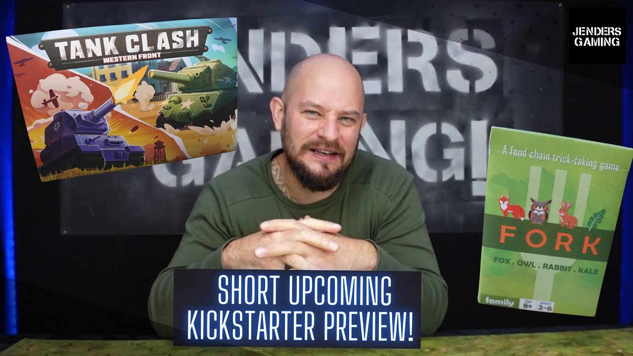 Board games coming to Kickstarter - Tank Clash and F.O.R.K