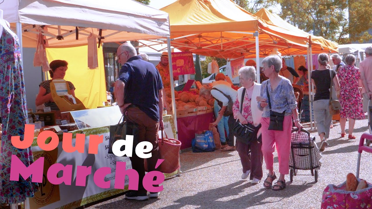 Jour de marché - Le Bonheur de l'Âge - Court métrage