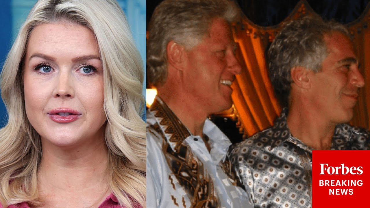 BREAKING NEWS: Leavitt Asked Why Trump Is 'Bothered' By Bill Clinton Being Investigated Over Epstein