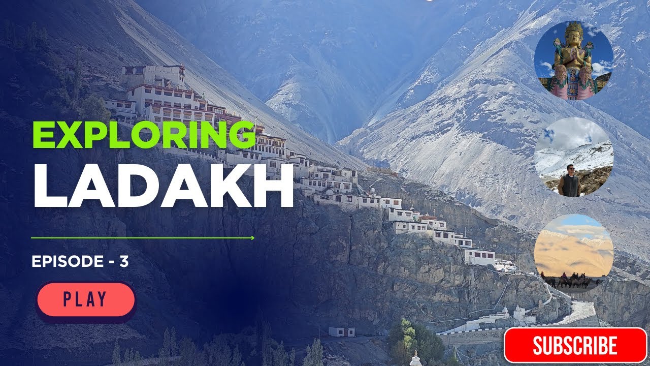 Leh to Nubra Valley via Khardungla Pass | Diskit Monastery |  and Sand Dunes| Ladakh Vlog Ep 3